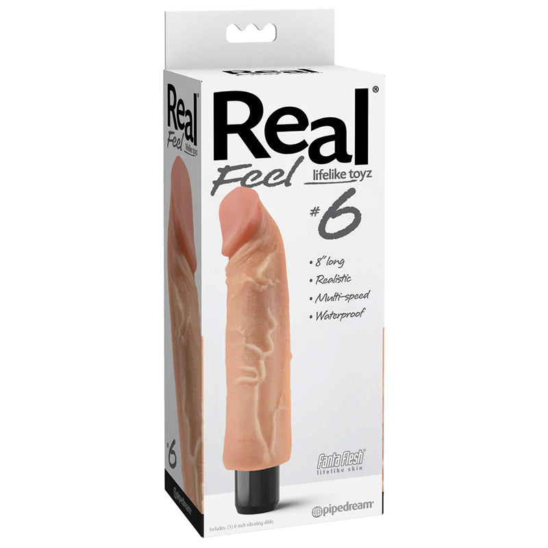 Pipedream Real Feel Lifelike Toyz Realistic Vibrating Dildo