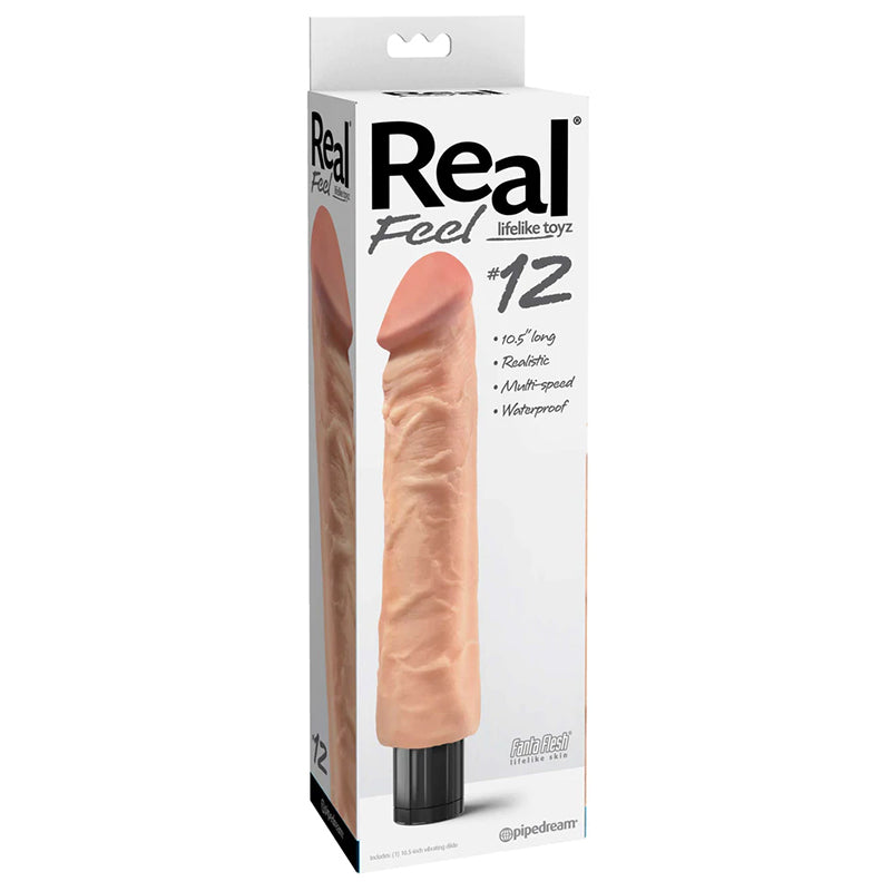 Pipedream Real Feel Lifelike Toyz Realistic Vibrating Dildo