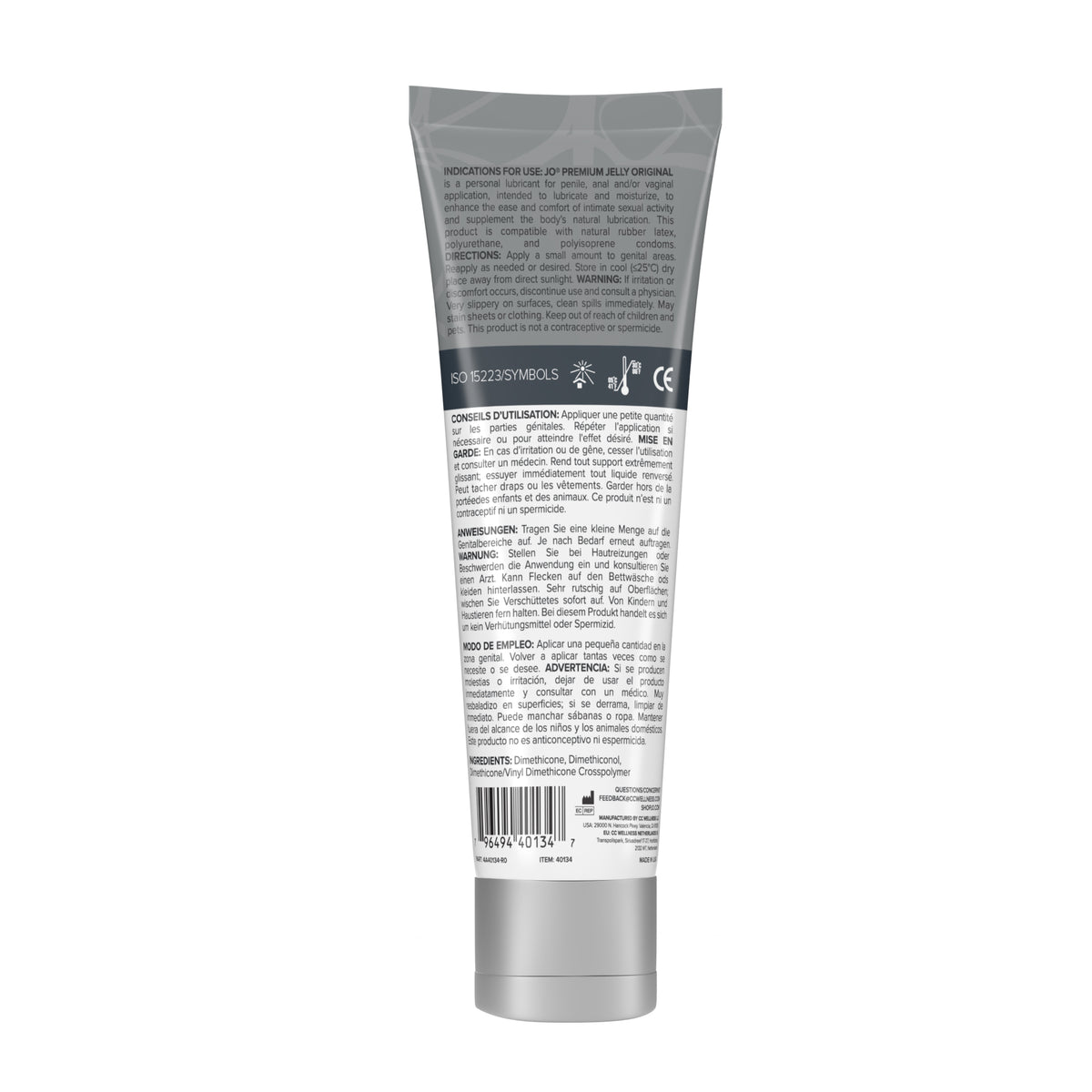 JO PREMIUM JELLY ORIGINAL 4 OZ - JO40134