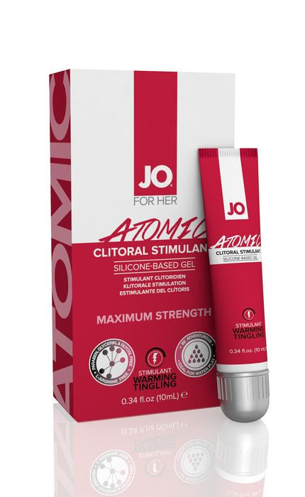 JO ATOMIC CLITORAL STIMULANT MAXIMUM STRENGTH 10ML - JO40179