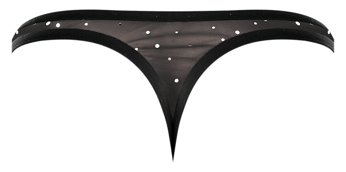 SHOW STOPPER THONG BLACK L/XL - MP407288BKLX