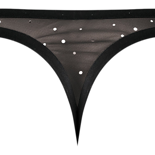 SHOW STOPPER THONG BLACK L/XL - MP407288BKLX