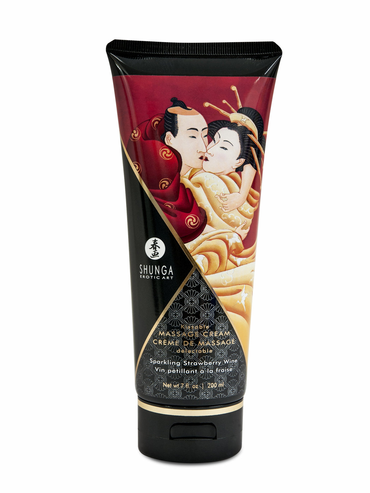MASSAGE CREAM SPARKLING STRAWBERRY WINE 7 OZ - SH4108