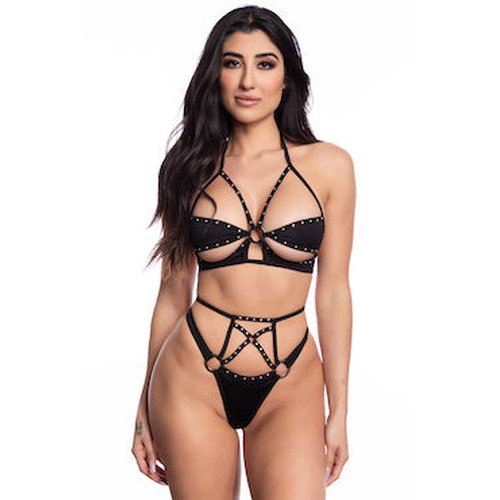416ST- Stoned Butterfly Top and Panty - 416ST-01-010