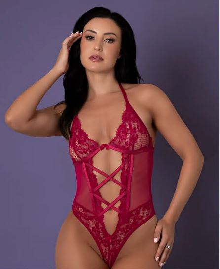 HALTER TEDDY CHERRY M