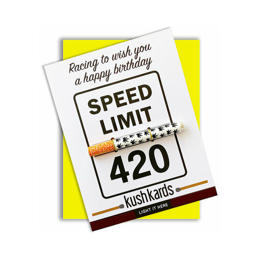 420 Speed Limit Birthday One Hitter Kard-Pinkfoxxx