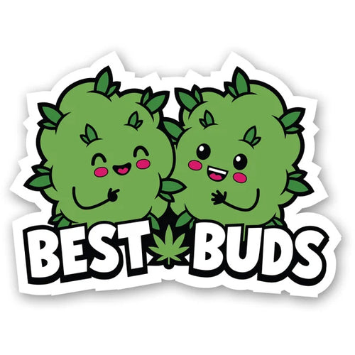 BEST BUDS STICKER (NET) - WRSTW004