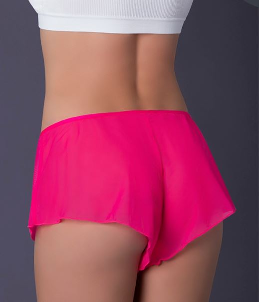 PINK KINK FLOWY BOY SHORT PINK GLOW S/M