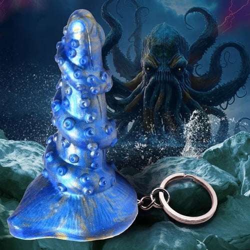 CREATURE COCKS LORD KRAKEN SILICONE KEYCHAIN - XRAH425