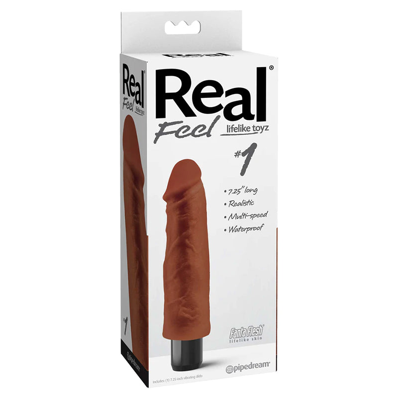 Pipedream Real Feel Lifelike Toyz Realistic Vibrating Dildo