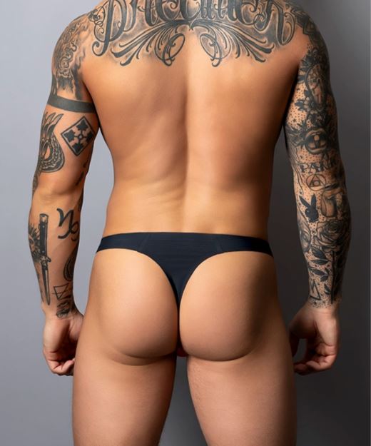 HOT MESH BONG THONG BLACK L/XL - MP442300BKLX