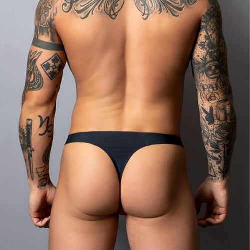HOT MESH BONG THONG BLACK L/XL - MP442300BKLX
