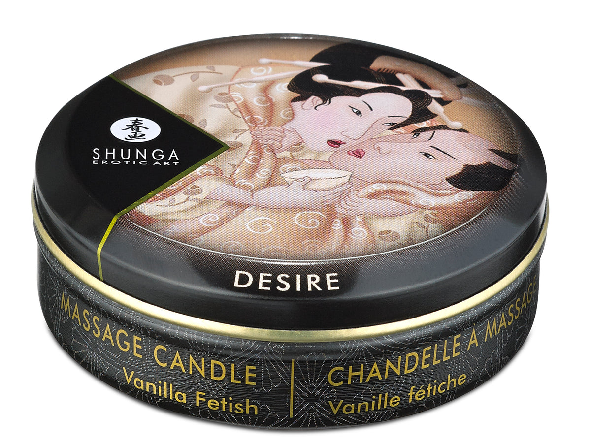 MINI MASSAGE CANDLE DESIRE/ VANILLA 1 OZ - SH4601