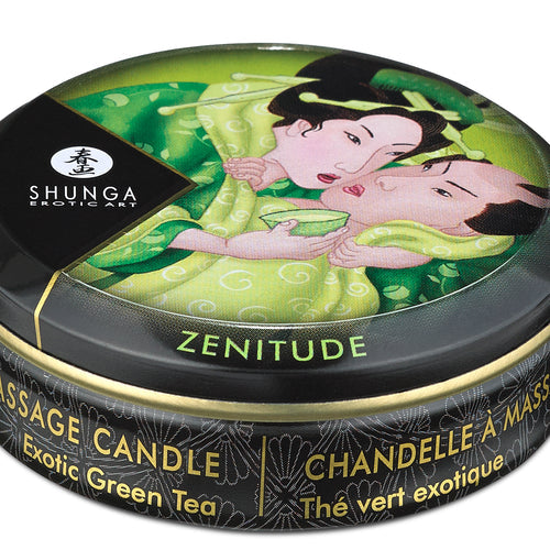 MINI MASSAGE CANDLE ZENITUDE/ EXOTIC GREEN TEA 1 OZ - SH4611