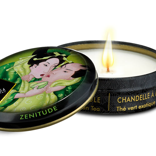 MINI MASSAGE CANDLE ZENITUDE/ EXOTIC GREEN TEA 1 OZ - SH4611