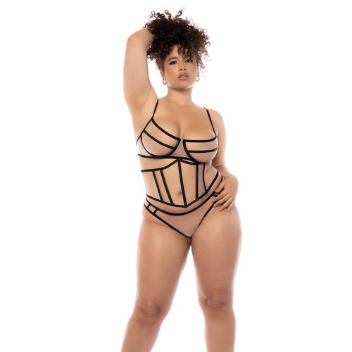 An illusionary nude aesthetic with refined lines that highlight your silhouette. This thre