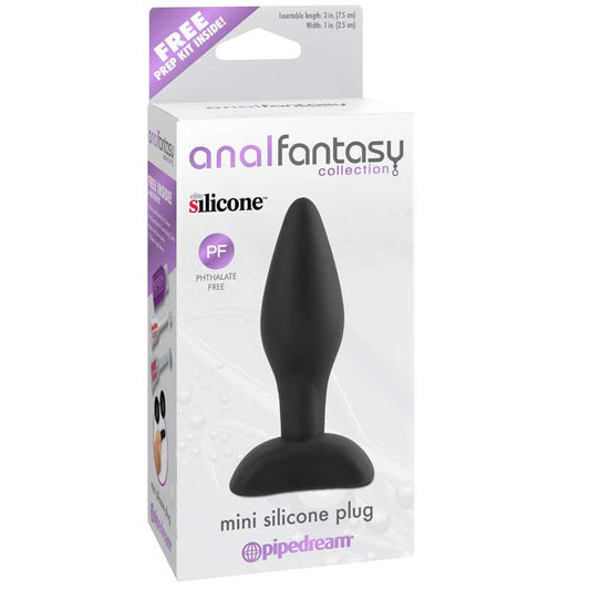 Pipedream Anal Fantasy Collection Silicone Plug Black