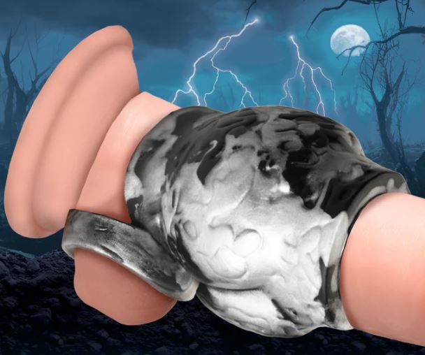 CREATURE COCKS NIGHT PROWLER SILICONE GIRTH ENHANCER LARGE - XRAH472L