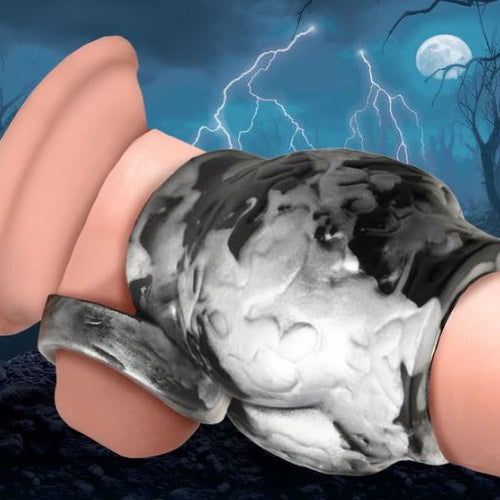 CREATURE COCKS NIGHT PROWLER SILICONE GIRTH ENHANCER LARGE - XRAH472L