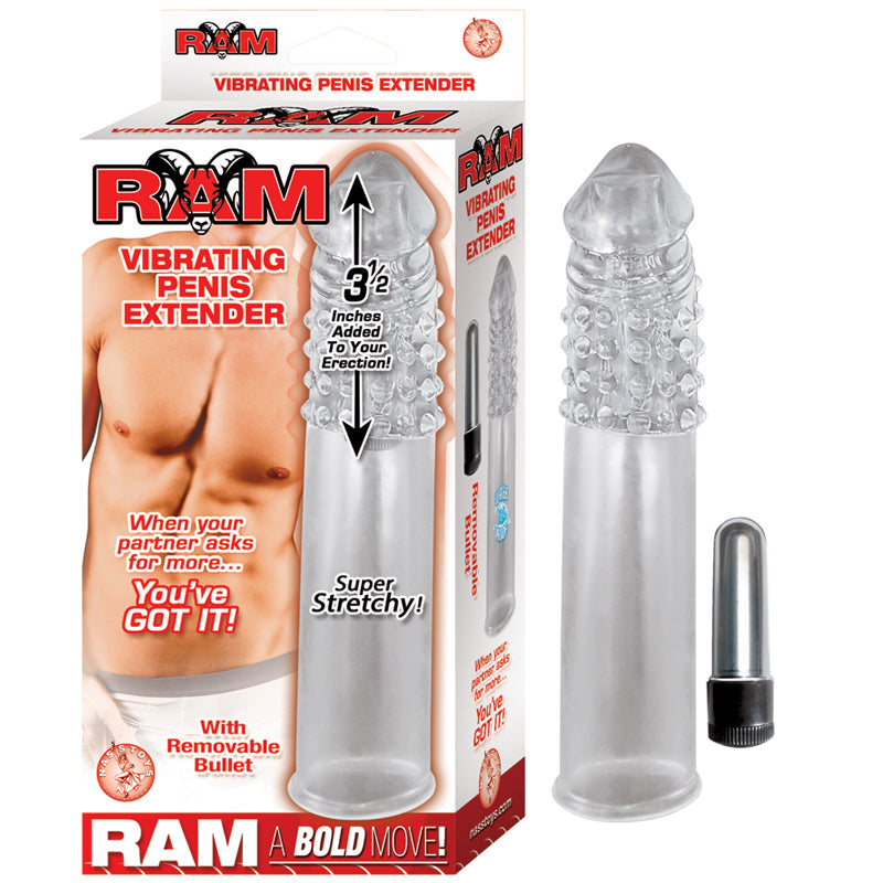 Ram 3.5in. Vibrating Penis Extender