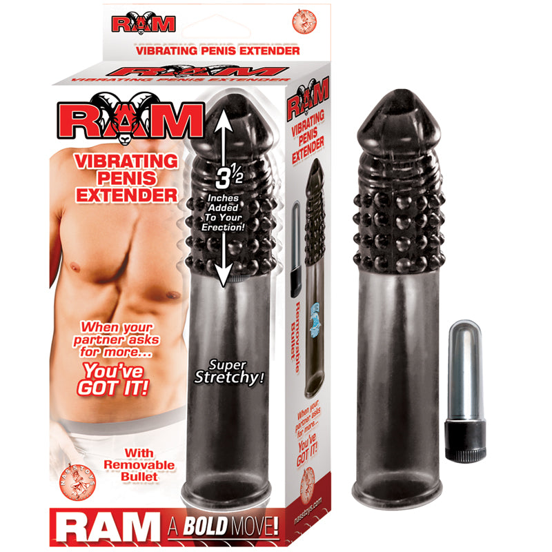 Ram 3.5in. Vibrating Penis Extender