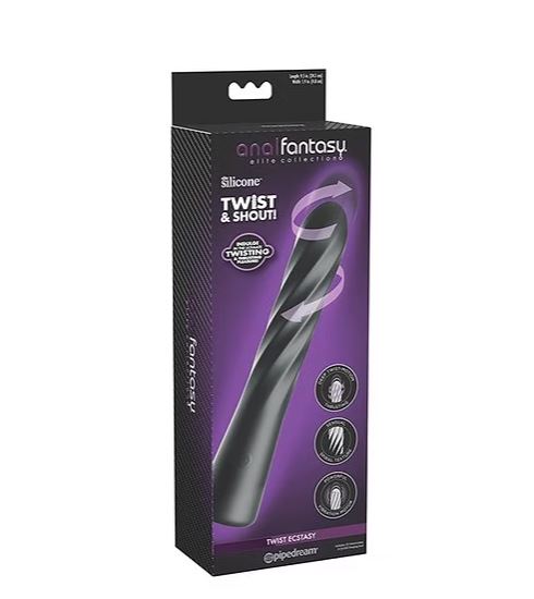 ANAL FANTASY ELITE TWIST ECSTASY BLACK - PD480023