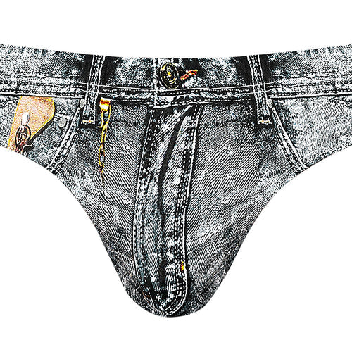DIRTY DENIM BIKINI BLUE LARGE - MP486286DNLG