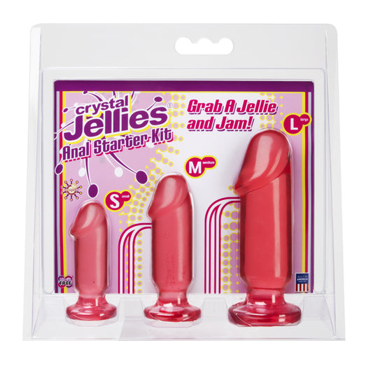 Crystal Jellies ?Çô Anal Starter Kit Pink