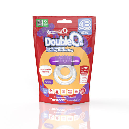 SCREAMING O 4B DOUBLE O 6 GRAPE (BASS) - SCR4BD6GP