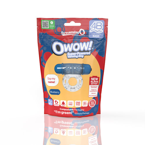 SCREAMING O 4B OWOW BLUEBERRY (BASS) - SCR4BOWBB