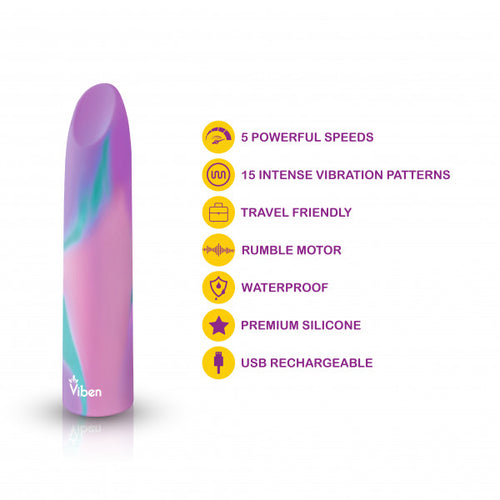 FIXATION UNICORN POWERFUL LIPSTICK BULLET VIBE - VB75019