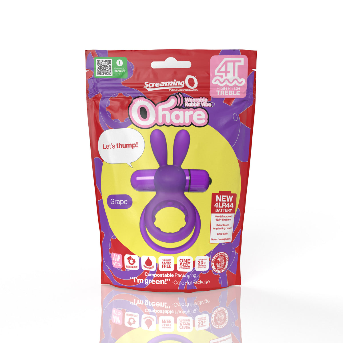 SCREAMING O 4T OHARE GRAPE (TREBLE) - SCR4THARGP