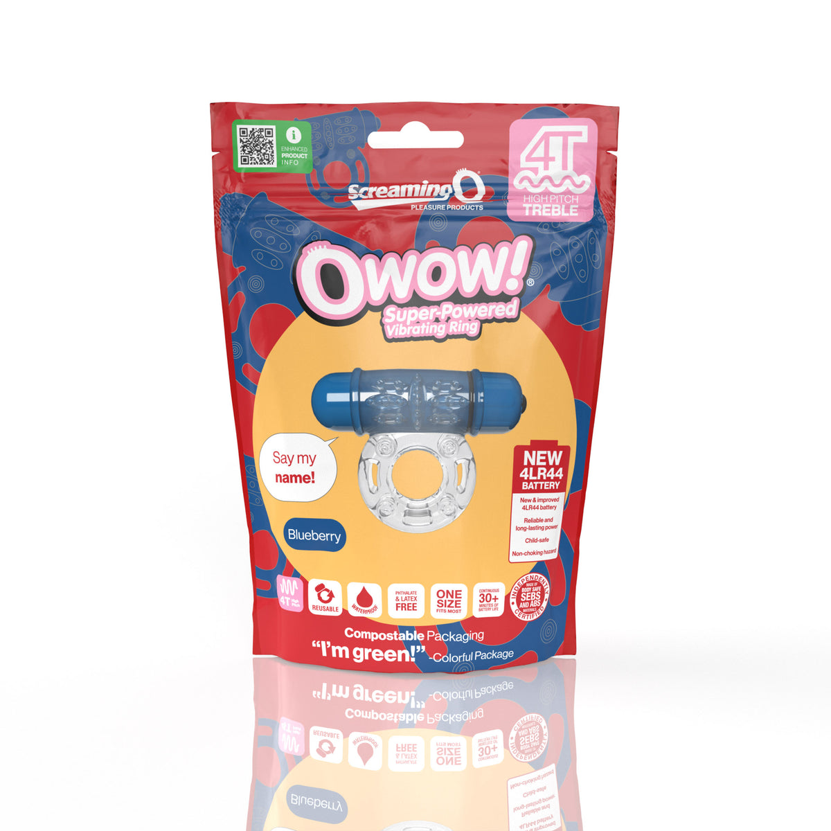 SCREAMING O 4T OWOW BLUEBERRY (TREBLE) - SCR4TOWBB
