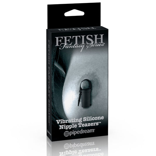 Pipedream Fetish Fantasy Series Limited Edition Vibrating Silicone Nipple Black