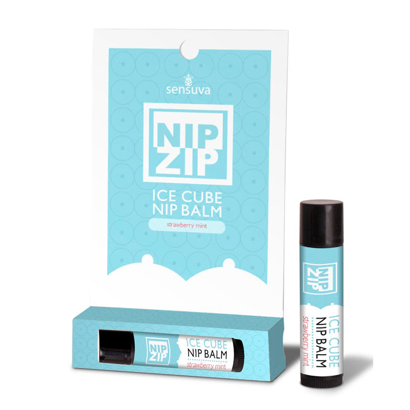 Sensuva Nip Zip Ice Cube Nip Balm Mint