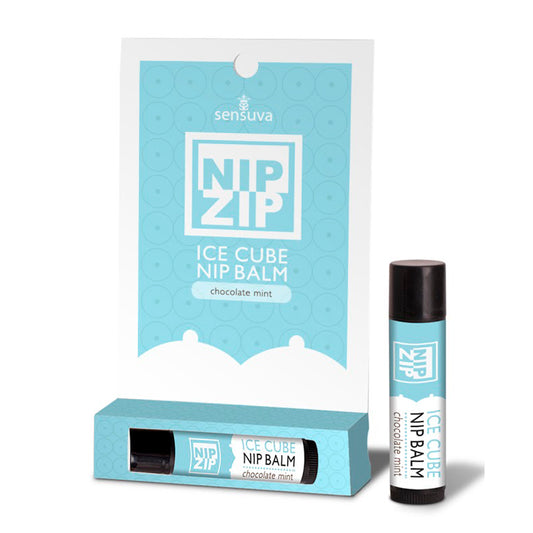 Sensuva Nip Zip Ice Cube Nip Balm Mint