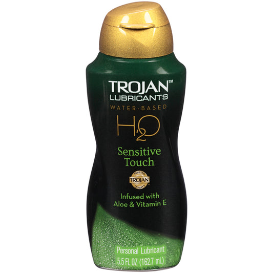 TROJAN LUBRICANTS H2O  5.5OZ.