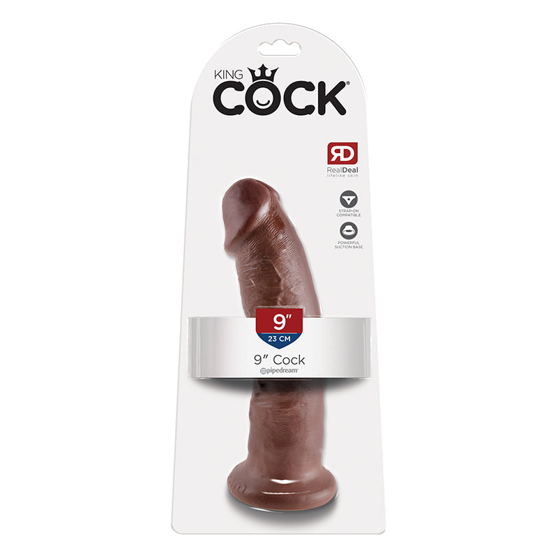 Pipedream King Cock 9 in. Cock Realistic Dildo With Suction Cup