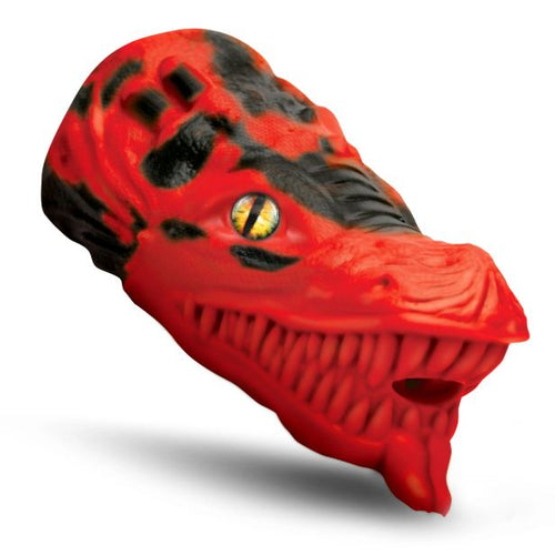 CREATURE COCKS DRAGON TAMER SILICONE STROKER RED - XRAH541RED
