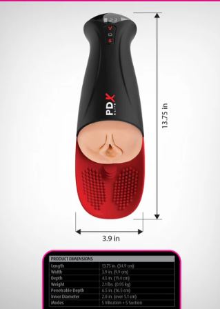 PDX ELITE FUCK-O-MATIC PRO XL LIGHT - PDRD55221