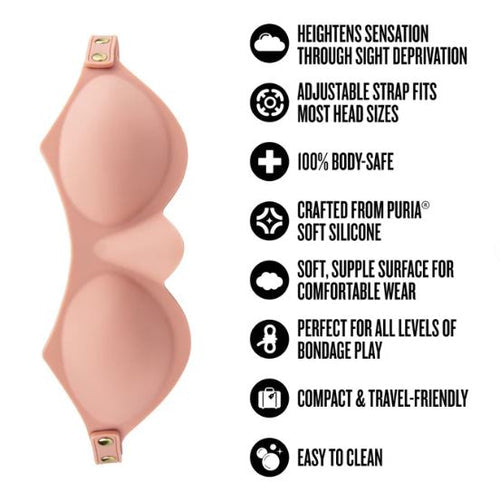 TEMPTASIA ARDOR BLINDFOLD PINK - BN55530