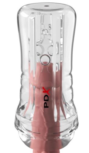 PDX ELITE VIEWTUBE SEE-THRU EZ/GRIP STROKER CLEAR - PDRD55720