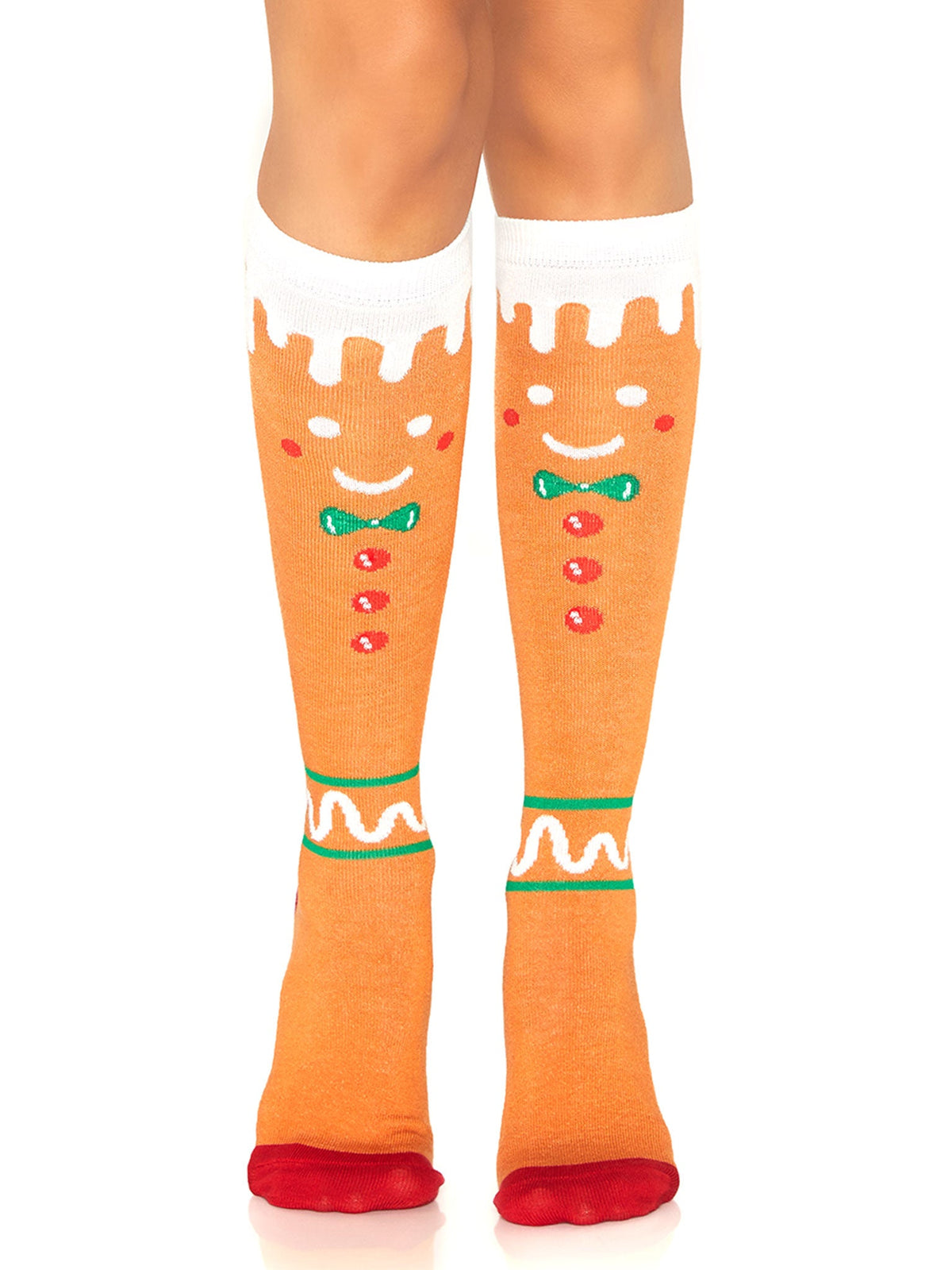 Sonia Gingerbread Man Socks - 5611      10122