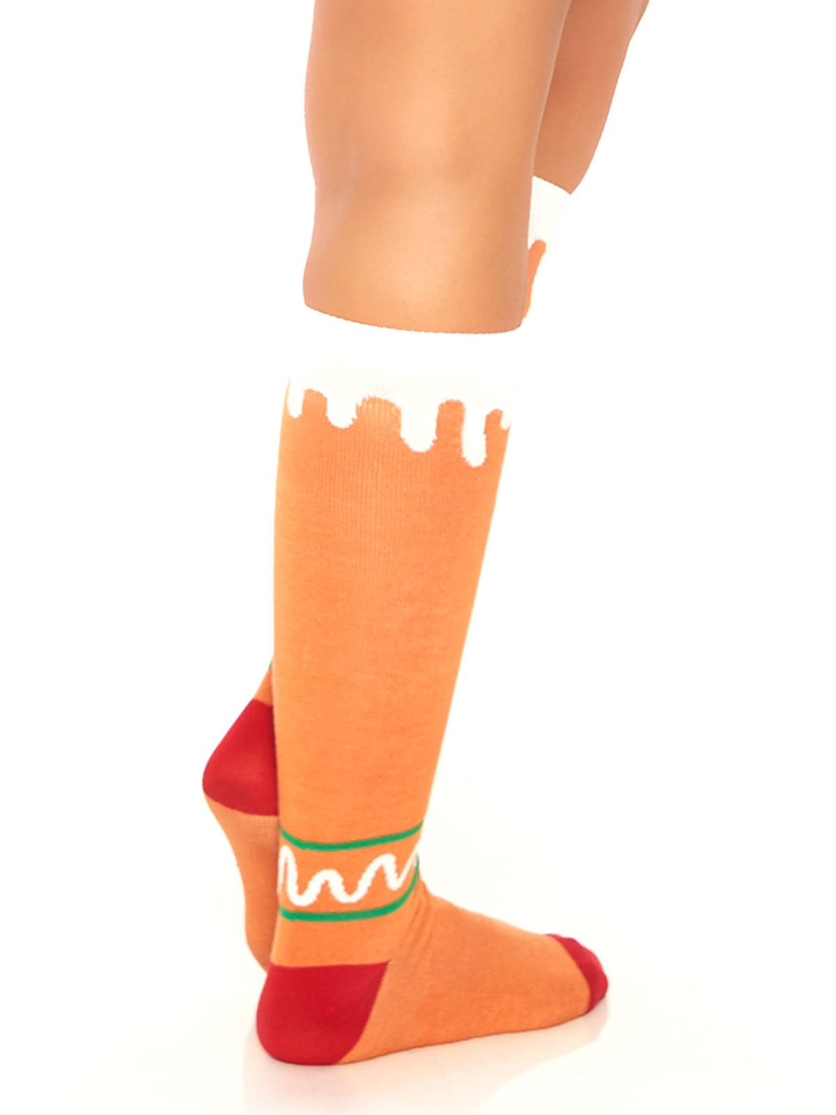 Sonia Gingerbread Man Socks - 5611      10122