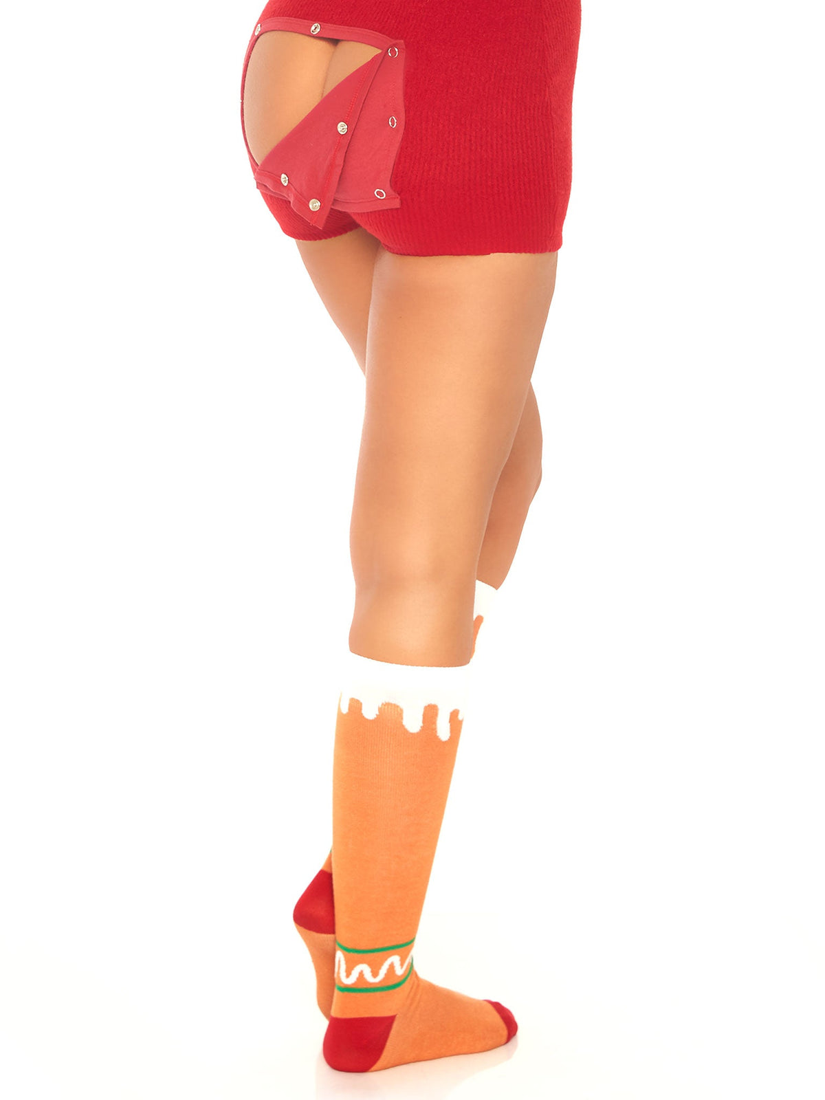 Sonia Gingerbread Man Socks - 5611      10122