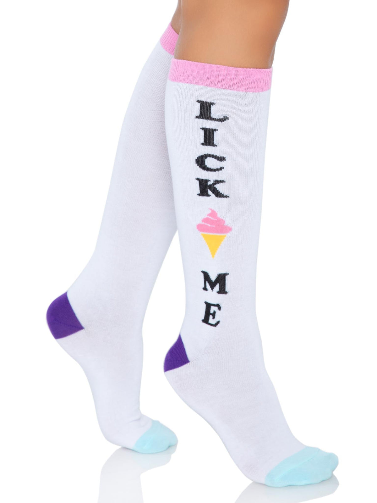 Lick Me Knee Socks - 5620      10122