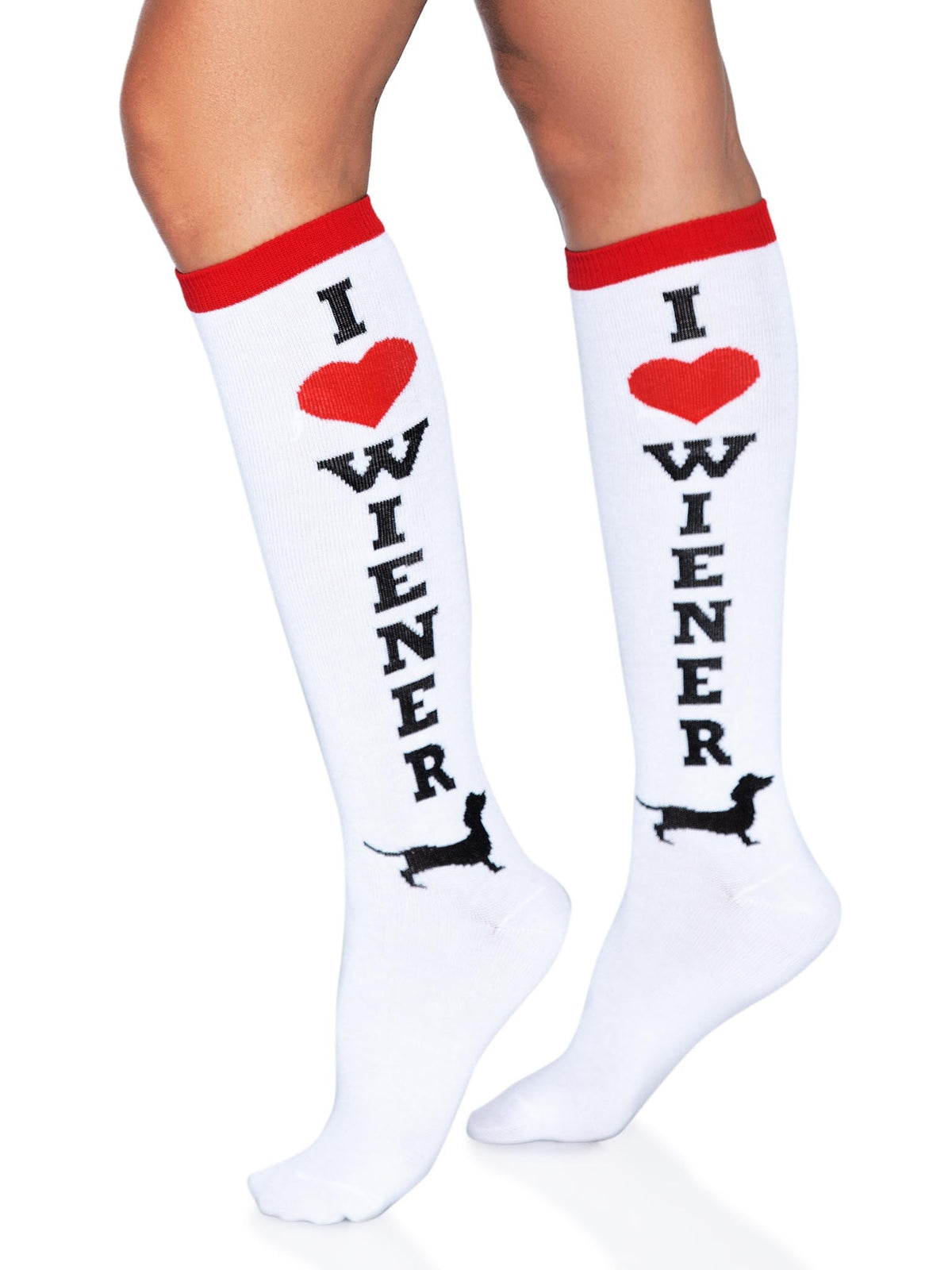Wiener Dog Knee High Socks - 5623      10122