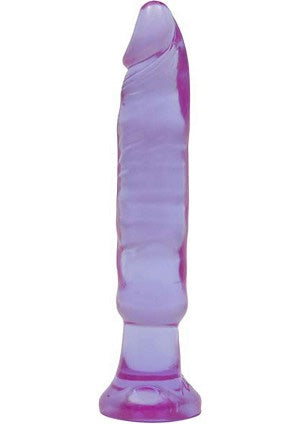CRYSTAL JELLIES ANAL STARTER 6IN PURPLE