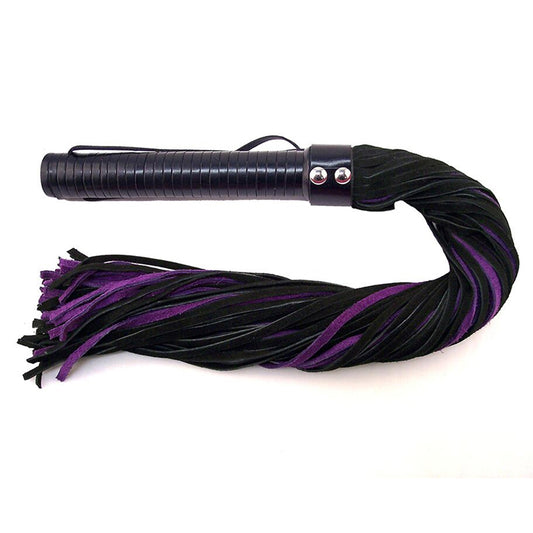 Rouge Flogger Suede w/Leather Handle