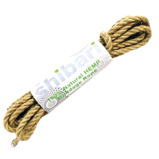 100% Natural Hemp Bondage Rope 5 Meters - Pinkfoxxx